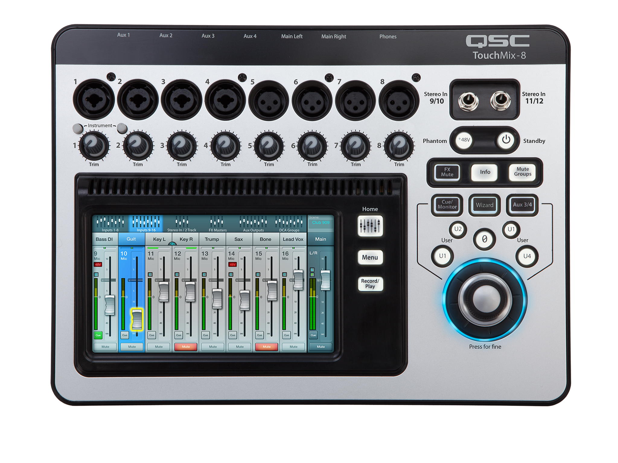 Touchmix 8 QSC
